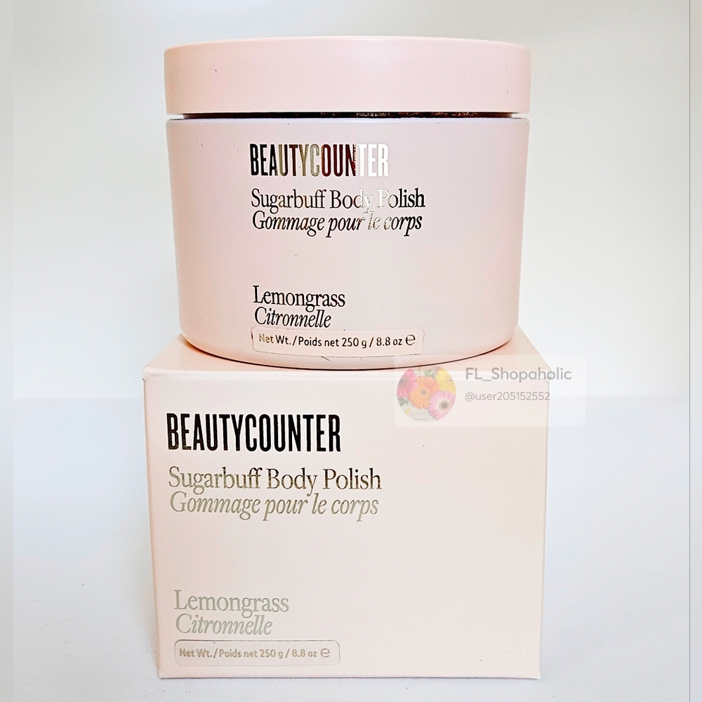 🫧 *Beautycounter* Sugarbuff Body Polish in Lemongrass - NEW!